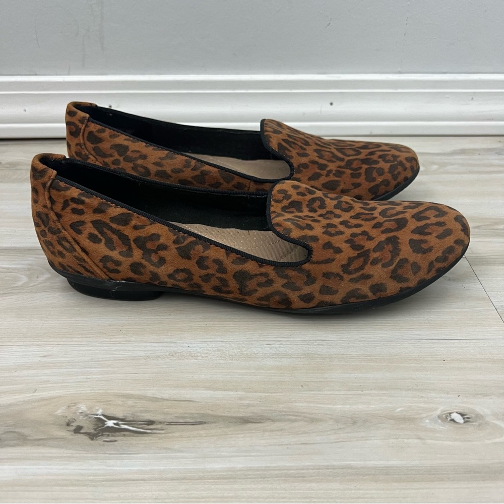 Clarks Collection Leopard Print Women's Loafers